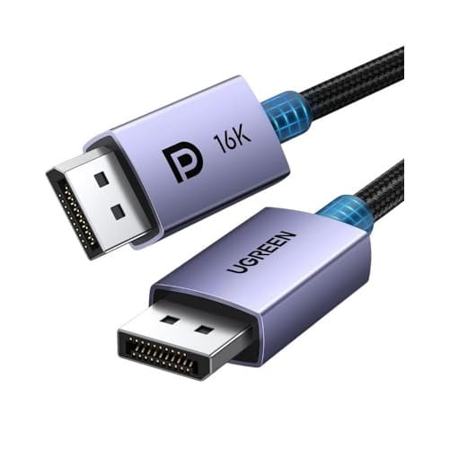 UGREEN 6.6' 40Gbps DisplayPort 2.1 Cable Deal