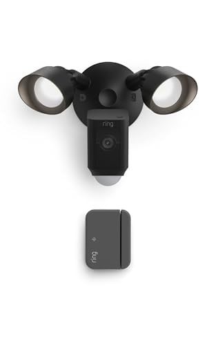 Ring Floodlight Cam Plus Wired Outdoor Security Camera + Outside Door Sensor Deal