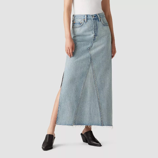 Levi's Women's Iconic Denim Maxi Skirt