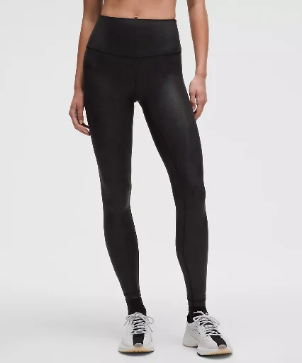 Lululemon Wunder Train High-Rise Tight 28″ Matte Foil Deal