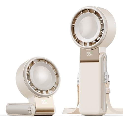 SHEWIND 4000mAh Rechargeable 20-Hour Handheld Mini Fan Deal
