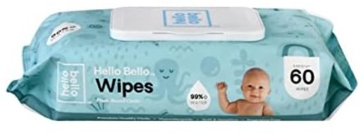 Hello Bello Baby Wipes 60-Count