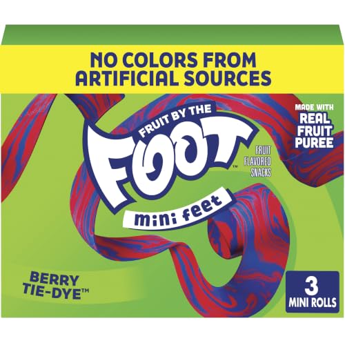 Fruit by the Foot Berry Tie-Dye Mini Snacks 3-Count