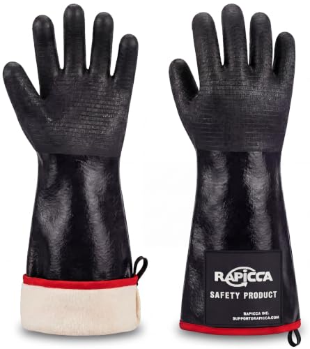 RAPICCA BBQ Grill Gloves 700°F 14 in XL Deal