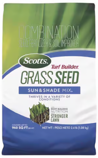 Scotts Turf Builder Mixed Sun or Shade Grass Seed 2.4 lb Deal
