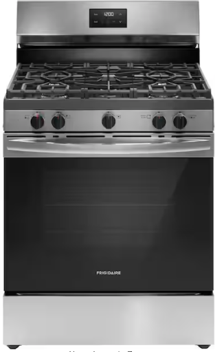 Frigidaire 30 in. 5 Burner Freestanding Gas Range