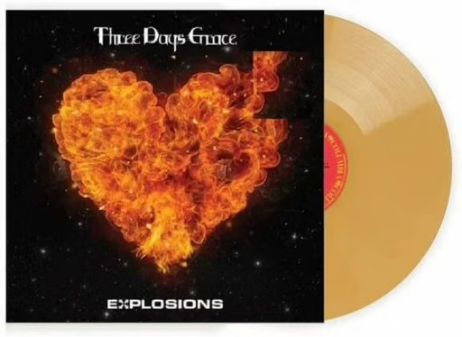 Three Days Grace - Explosions Gold Vinyl Deal
