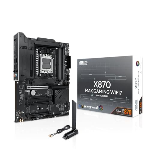 ASUS X870 MAX Gaming WiFi 7 AMD AM5 ATX Motherboard w/ DDR5, PCIe 5.0 & USB4 Deal