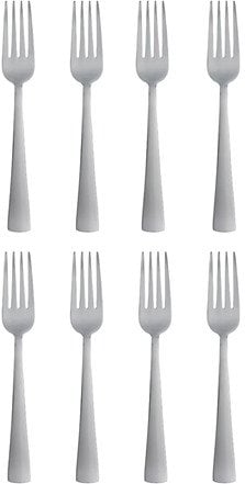 Oneida Zinc Everyday Flatware Dinner Forks (Set of 8)