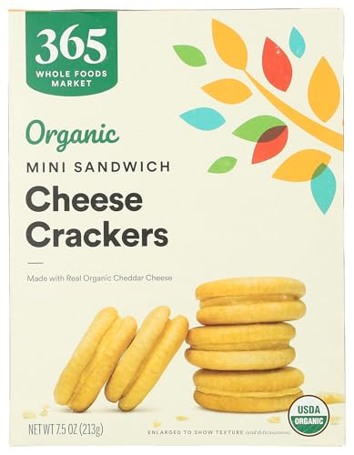 365 by Whole Foods Market Organic Mini Cheese Sandwich Crackers 7.5-Oz