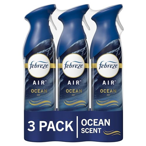 3-Pack 8.8-Ounce Febreze Air Freshener Spray (Ocean Scent)