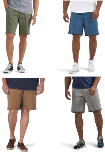 Lee Men's Extreme Motion Flat Front Short