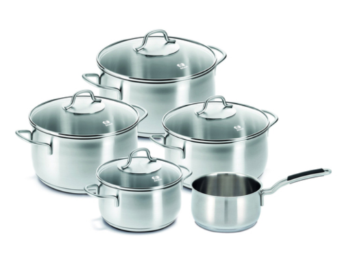 Beka Royal 9-piece Stainless Steel Cookware Set