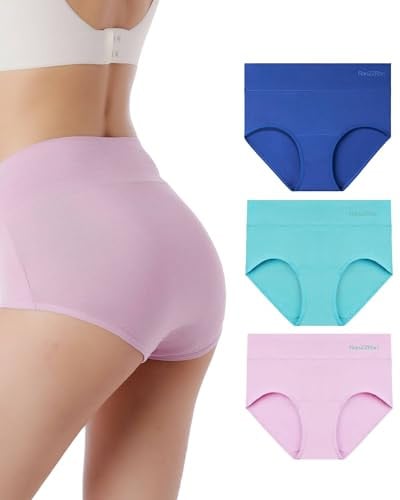 High Waist Womens Underwear Full Coverage Briefs Soft Breathable  Deal