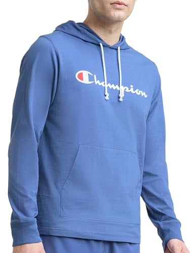 Champion Men's Pullover Jersey T-Shirt Hoodie, 3 Colors (Size Small Only) Deal