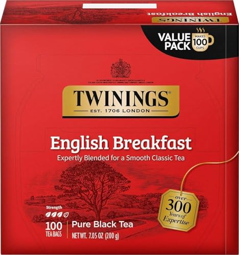 Twinings Tea Individually Wrapped Bags 100-Count Deal