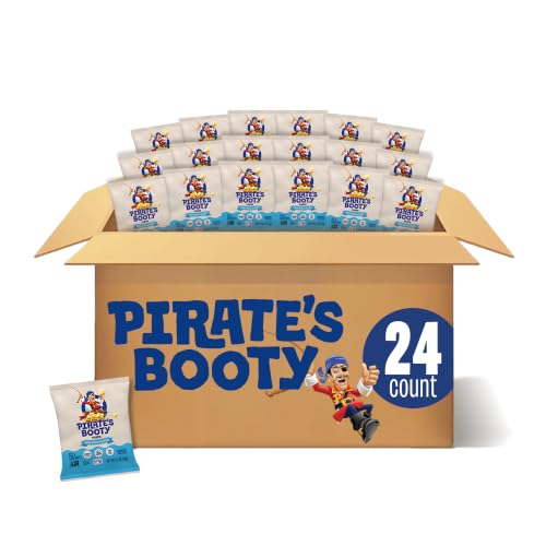 PIRATE’S BOOTY Aged White Cheddar Cheese Puffs 24 Count Deal
