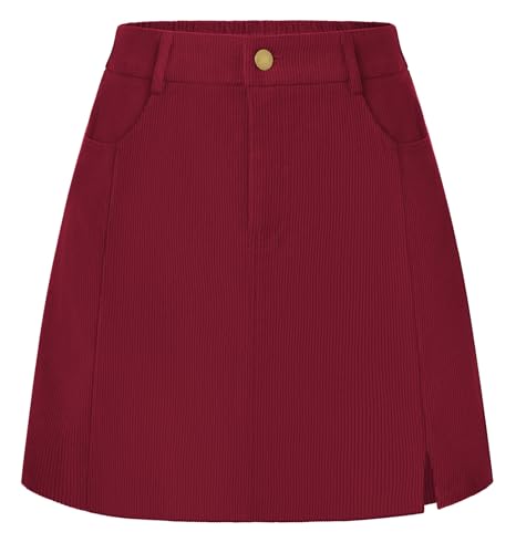 Belle Poque Women Corduroy Short Skirts Deal
