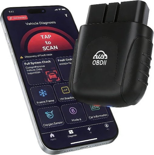 UJS Rocco OBD2 Scanner Bluetooth for iOS Android Deal