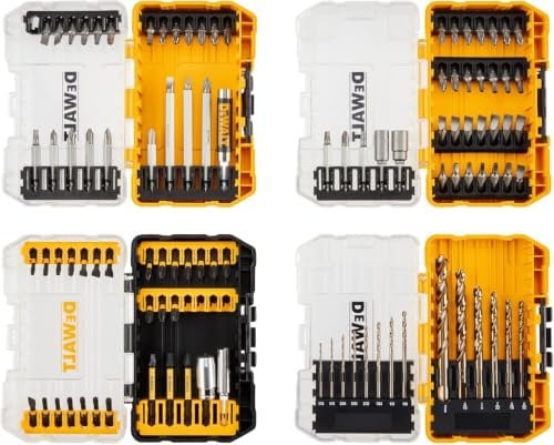 21-Piece Titanium Nitride Coated Pilot Point Drill Bit Set Deal