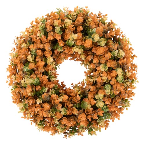 20" U'Artlines Faux Autumn Eucalyptus Fall Wreath Deal