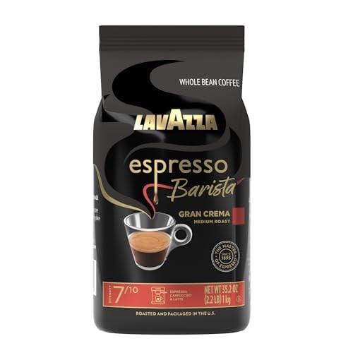 2.2-Pound Lavazza Espresso Barista Gran Crema Whole Bean Coffee Blend Deal