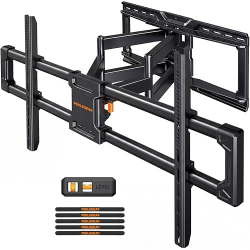 Perlegear Extra Large Full Motion TV Wall Mount for 55-120 Inch TVs Deal