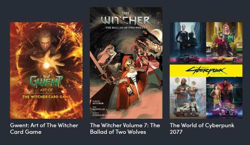 The Witcher & Cyberpunk 2077 Digital Comic Bundle 28-Item