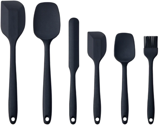 Silicone Spatula Set 6 Pieces Deal