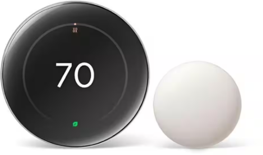 Google Nest Learning Thermostat 4th Gen with Nest Temperature Sensor 2nd Gen