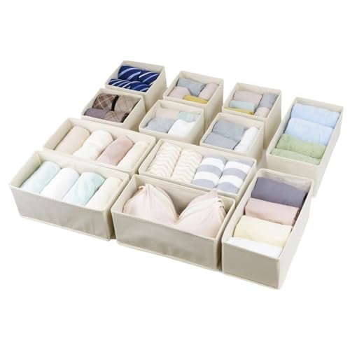 Foldable Fabric Dresser Organizer
