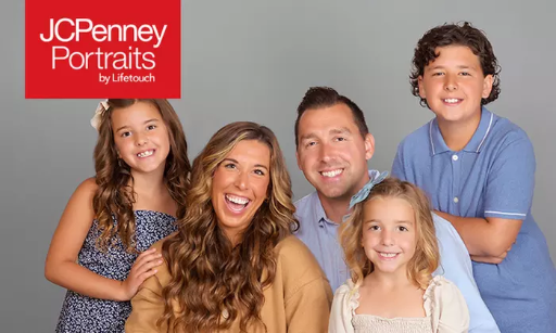 JCPenney Portraits Photo Shoot with Digital Image and Print