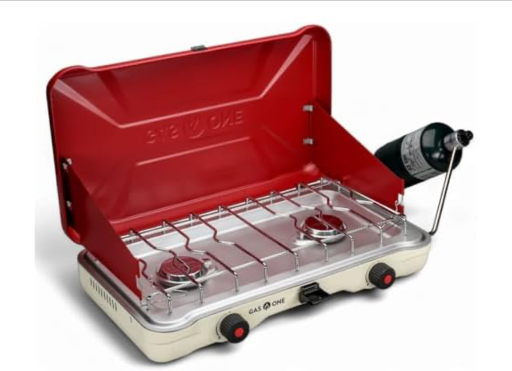 GasOne  Double Propane Camping Stove   Deal