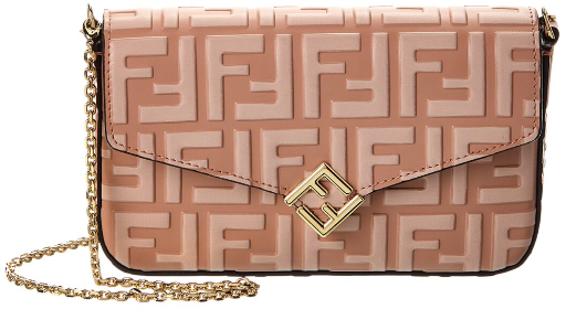 Fendi FF Diamonds Leather Wallet-On-Chain Deal