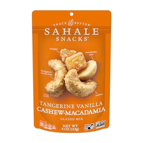 Sahale Snacks Tangerine Vanilla Cashew-Macadamia Glazed Mix 6-Pack 4-Oz Deal