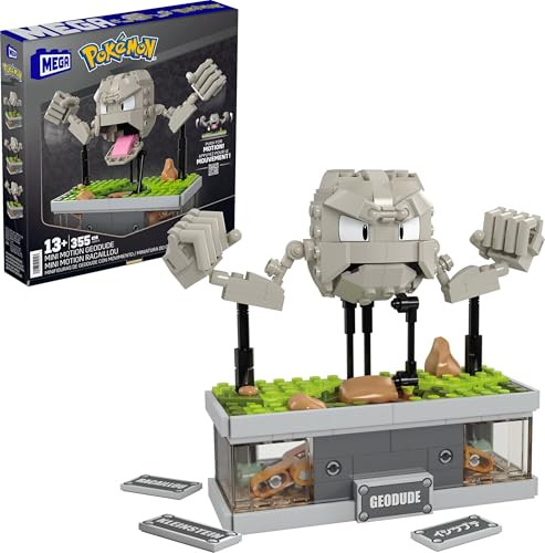 343-Piece Mega Pokémon Geodude Building Toy Set