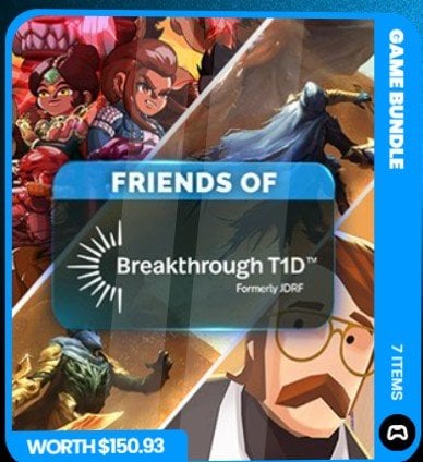 7-Game Friends of Breakthrough T1D Bundle: Pocket Bravery, American Arcadia, Unavowed & More (Steam PC Games)