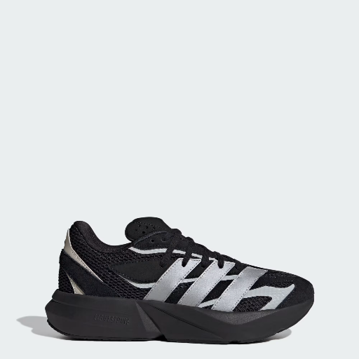 Adidas Women's Lightblaze Shoes (Core Black / Matte Silver / Off White) Deal