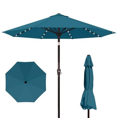 Kingdura 9ft Outdoor Patio Umbrella Deal