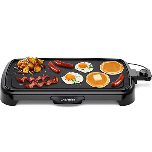 Chefman XL Electric Griddle with Removable Temperature Control Deal
