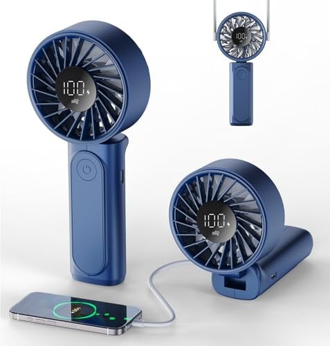 Peiyuu 4000mAh 6-Speed Handheld Fan Deal
