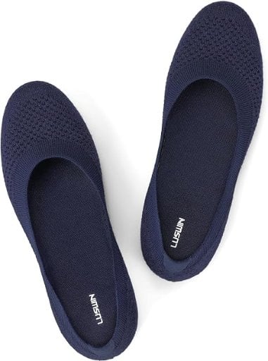 Luswin Women's Minimalist Ballet Flats