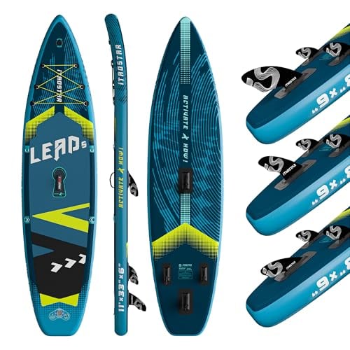 iTAOSTAR Lead 11' x 33" Inflatable Paddle Board with 5 Fins