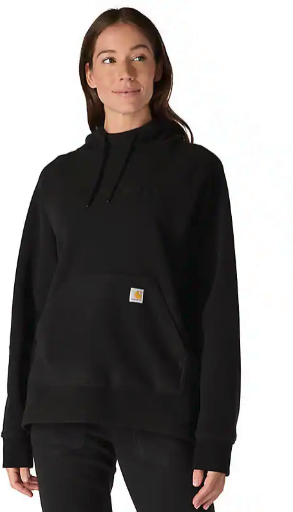 Carhartt Women's Force Oversized-Fit Fleece Hooded Sweatshirt