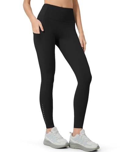 AOPREL High Waisted Yoga Pants with Pockets Deal