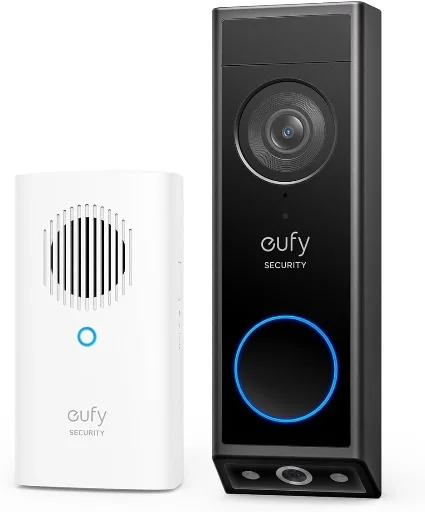 Certified Refurbished: Eufy Video Doorbell Dual Cameras E340 With Chime Deal