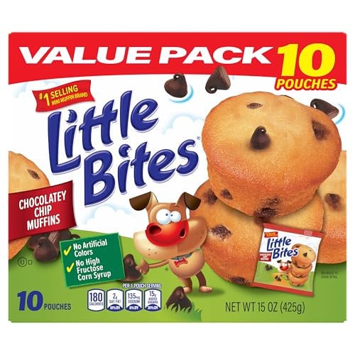 Little Bites Chocolatey Chip Muffins 10-Pack Deal