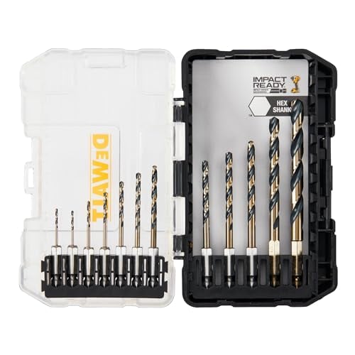 DEWALT 12 Pc Black and Gold Drill Bit Set Deal