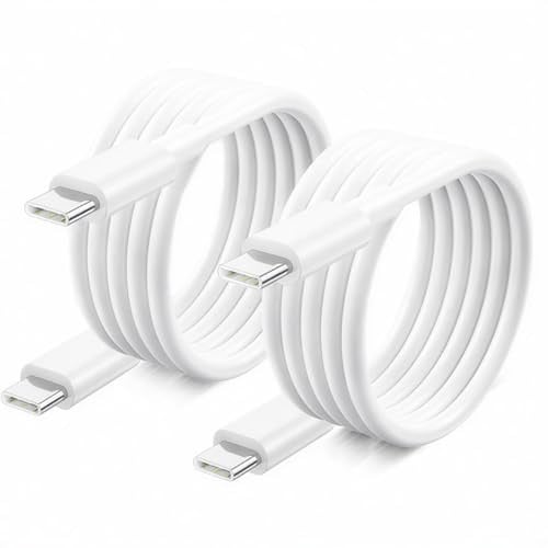 USB C to USB C Cables 2-Pack, 6'