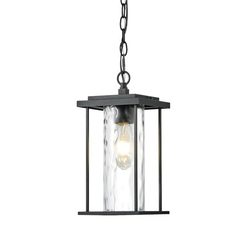 GOALPLUS 13.8 Inch High Outdoor Pendant Lights Deal